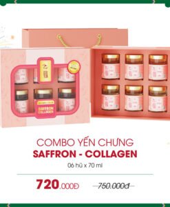 Hộp Quà Yến Chưng Saffron Collagen