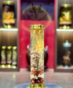 Bình Rượu Nhung Hươu Tươi Thái Lát Thượng Hạng