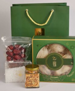 Tổ yến thô cao cấp 100g Tặng1hộp đường phèn+1túi táo đỏ