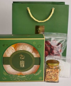 Tổ yến tinh chế thượng hạng 50g Tặng1hộp đường phèn+1túi táo đỏ