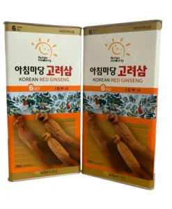 Hồng Sâm Củ Khô Achimmadang Korean Red Ginseng Hàn Quốc