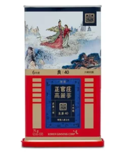 Hồng Sâm Củ Khô KGC Korean Red Ginseng Số 40 Hộp Thiếc