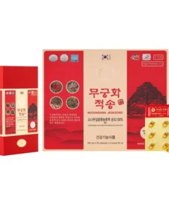 Viên Tinh Dầu Thông Đỏ Chính Phủ Mugunghwa Jeoksong Từ Hàn Quốc