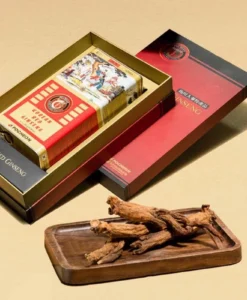 Hồng Sâm Củ Khô Pocheon Korean Red Ginseng Hộp Thiếc 300gr