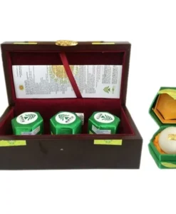 An Cung Ngưu Hoàng Hoàn Rùa Vàng Trung Quốc Hộp Gỗ Cao Cấp