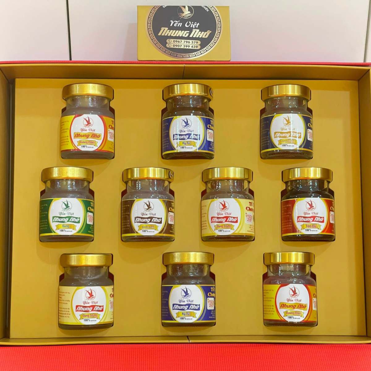 Bách Hoa Yến Set 10 Hũ